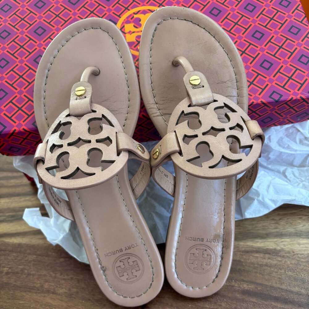 Pre-owned Tory Burch Sandals US 6.5